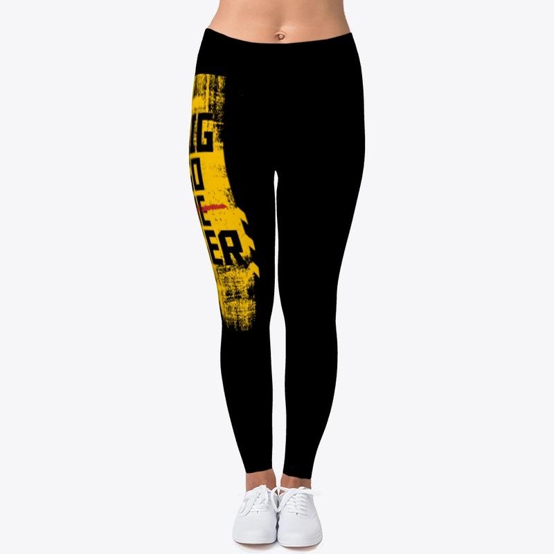 Go Big or Go Bigger Yellow Leggings